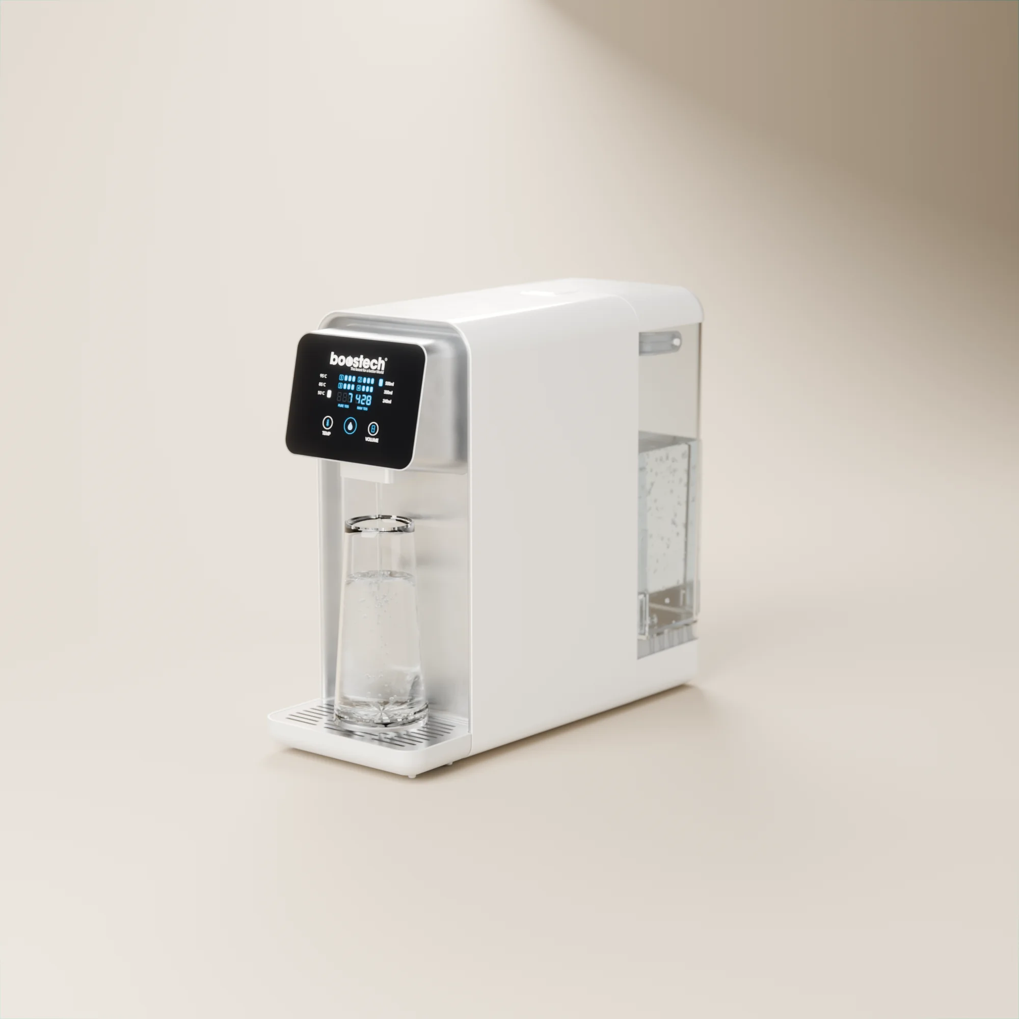 boostech Umkehrosmoseanlage weiß-silber – Produktansicht